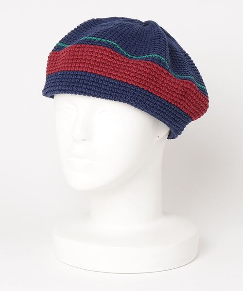 GLOSTER（グロスター）の「【Wu Xing/ウーシン】 TAM GG & Bone River ベレー帽（ハンチング/ベレー帽・メンズ・ブルー系その他4/ブルー系その他7・FREE）」の7枚目の写真