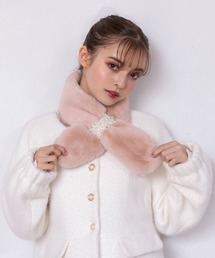 DearMyLoveRose | ふわふわファーティペット(マフラー)