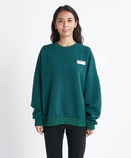 ROXY(ロキシー)の「UP BEAT PO/ロキシーバックプリントスウェットトレーナー(スウェット・レディース・ブラック/グレー/グリーン・SMALL/MEDIUM/LARGE)」の9枚目の写真