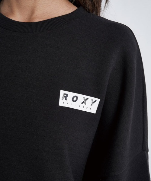 ROXY(ロキシー)の「UP BEAT PO/ロキシーバックプリントスウェットトレーナー(スウェット・レディース・ブラック/グレー/グリーン・SMALL/MEDIUM/LARGE)」の5枚目の写真