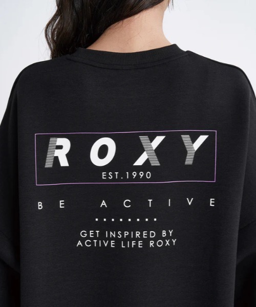 ROXY(ロキシー)の「UP BEAT PO/ロキシーバックプリントスウェットトレーナー(スウェット・レディース・ブラック/グレー/グリーン・SMALL/MEDIUM/LARGE)」の6枚目の写真