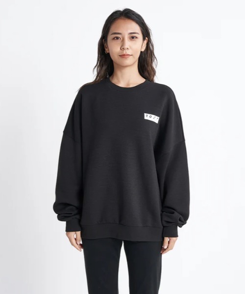 ROXY(ロキシー)の「UP BEAT PO/ロキシーバックプリントスウェットトレーナー(スウェット・レディース・ブラック/グレー/グリーン・SMALL/MEDIUM/LARGE)」の4枚目の写真
