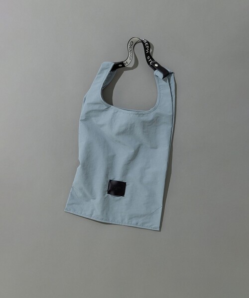 JOSEPH STUDIO（ジョゼフストゥディオ）の「【2WAY・ポケッタブル仕様】エコバッグ（エコバッグ/サブバッグ・レディース・ホワイト系/ブラック系/グリーン系/ブルー系・F）」の4枚目の写真