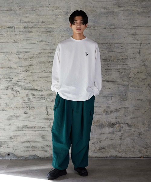 Free&Easy アイランド フラワー 長袖 Tシャツ 送関込 iisy（イージー）の「iisy / 8ボールフラワーロンT（Tシャツ