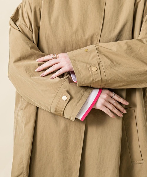 Acuta（アクータ）の「ＴＮタイプライターテントコート（その他アウター・レディース・ベージュ・FREE）」の7枚目の写真