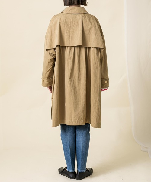 Acuta（アクータ）の「ＴＮタイプライターテントコート（その他アウター・レディース・ベージュ・FREE）」の12枚目の写真