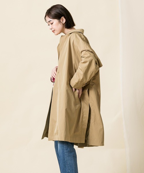 Acuta（アクータ）の「ＴＮタイプライターテントコート（その他アウター・レディース・ベージュ・FREE）」の9枚目の写真
