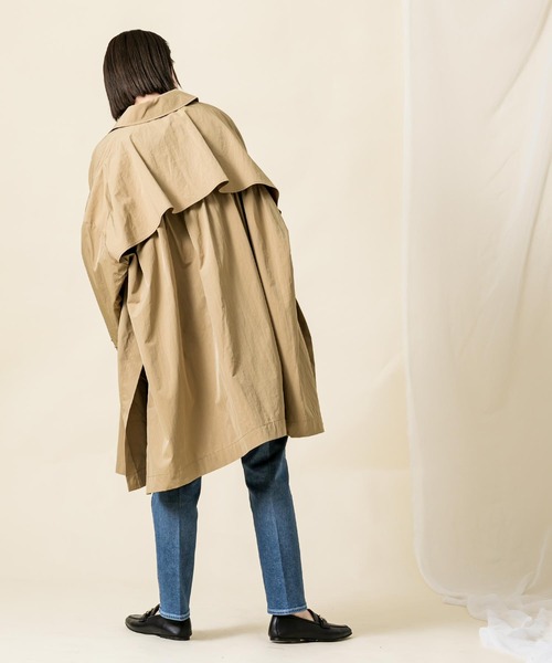 Acuta（アクータ）の「ＴＮタイプライターテントコート（その他アウター・レディース・ベージュ・FREE）」の19枚目の写真
