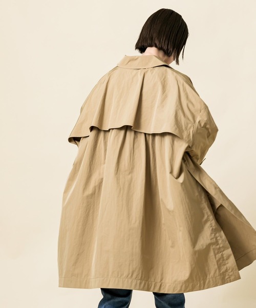 Acuta（アクータ）の「ＴＮタイプライターテントコート（その他アウター・レディース・ベージュ・FREE）」の14枚目の写真