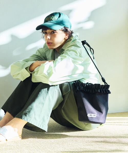 FREAK'S STORE（フリークスストア）の「Newhattan/ニューハッタン Vintageデザインキャップ / ヴィンテージデザインキャップ（キャップ・レディース・グリーン/その他/ネイビー/ベージュ・ONE SIZE）」の14枚目の写真