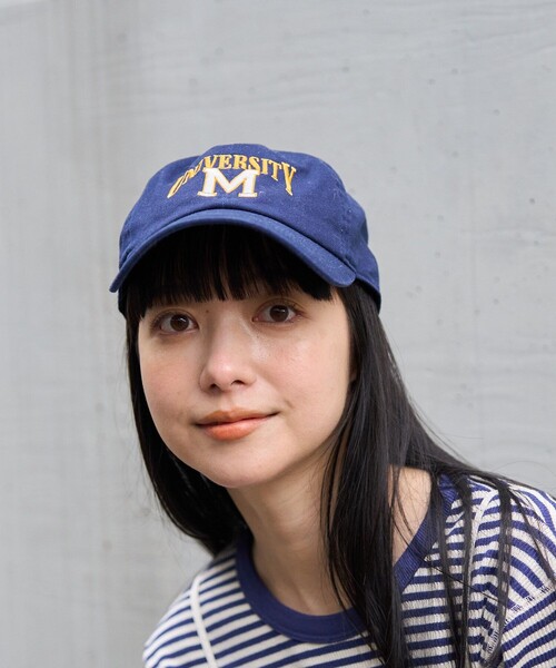 FREAK'S STORE（フリークスストア）の「Newhattan/ニューハッタン Vintageデザインキャップ / ヴィンテージデザインキャップ（キャップ・レディース・グリーン/その他/ネイビー/ベージュ・ONE SIZE）」の20枚目の写真