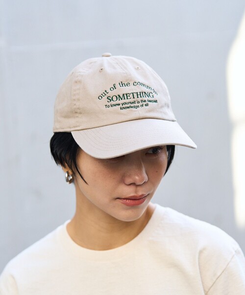 FREAK'S STORE（フリークスストア）の「Newhattan/ニューハッタン Vintageデザインキャップ / ヴィンテージデザインキャップ（キャップ・レディース・グリーン/その他/ネイビー/ベージュ・ONE SIZE）」の21枚目の写真