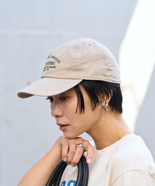 FREAK'S STORE（フリークスストア）の「Newhattan/ニューハッタン Vintageデザインキャップ / ヴィンテージデザインキャップ（キャップ・レディース・グリーン/その他/ネイビー/ベージュ・ONE SIZE）」の16枚目の写真