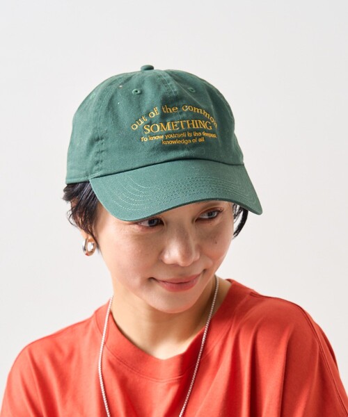 FREAK'S STORE（フリークスストア）の「Newhattan/ニューハッタン Vintageデザインキャップ / ヴィンテージデザインキャップ（キャップ・レディース・グリーン/その他/ネイビー/ベージュ・ONE SIZE）」の17枚目の写真