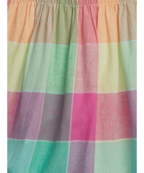 GAP(ギャップ)の「コットンリネン プレイドワンピース (キッズ)(ワンピース・キッズ・チェック・S/M/L/XL/XXL/XS)」の3枚目の写真
