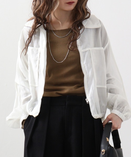 atONE(アットワン)の「atONE コットンフライス長袖Tシャツ(Tシャツ/カットソー・レディース・ベージュ系その他/カーキ/ブラック/グレイッシュブルー/杢グレー/ホワイト/チェリーレッド/ネイビー/グレイッシュベージュ・LL/3L/4L/M/L)」の7枚目の写真