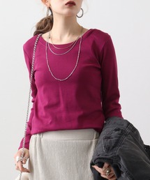 atONE（アットワン）の「atONE コットンフライス長袖Tシャツ（Tシャツ/カットソー）」