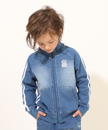 BABYDOLL（ベビードール）の「親子お揃い ラインジャケット 7944K  