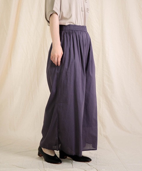 ボトムスその他 No.0105 over shirring cago banding PT (3color) 05_G-5105_19.jpg