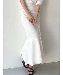 RESEXXY | アシンメトリーマーメイドスカート【セットアップ着用可能】(スカート)