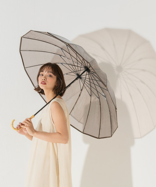 Wpc./ダブリュピーシー 雨傘 ビニール傘 16K プラスティック