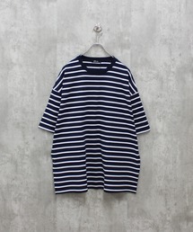 ボーダーBIGシルエット 半袖T