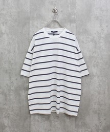 ボーダーBIGシルエット 半袖T