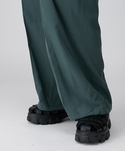 Lui's（ルイス）の「キュプライージーパンツ (セットアップ対応）（スラックス・メンズ・ブラック/グリーン/バイオレット/ダークブラウン・SMALL/MEDIUM）」の8枚目の写真