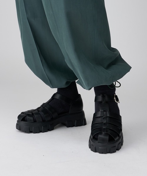 Lui's（ルイス）の「キュプライージーパンツ (セットアップ対応）（スラックス・メンズ・ブラック/グリーン/バイオレット/ダークブラウン・SMALL/MEDIUM）」の16枚目の写真