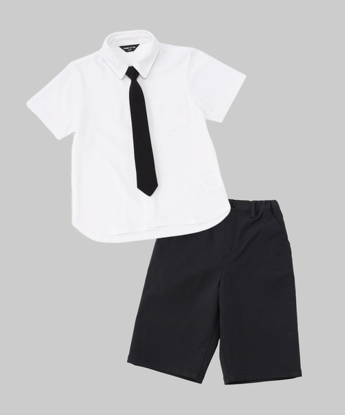 COMME CA ISM（コムサイズム）の「ネクタイ付き半袖シャツ(140-160cm)（シャツ/ブラウス・キッズ・ホワイト・140cm/150cm/160cm）」の11枚目の写真