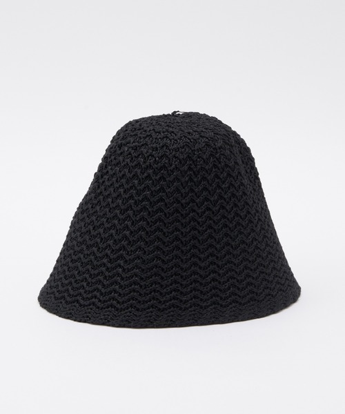 COLONY 2139(コロニートゥーワンスリーナイン)の「雑材バケットハット(ハット・レディース・ブラック/ベージュ・FREE)」の5枚目の写真