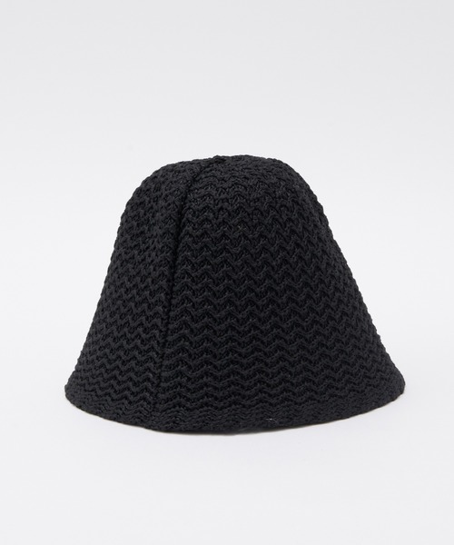 COLONY 2139(コロニートゥーワンスリーナイン)の「雑材バケットハット(ハット・レディース・ブラック/ベージュ・FREE)」の8枚目の写真