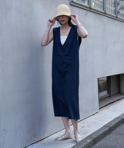 COLONY 2139(コロニートゥーワンスリーナイン)の「雑材バケットハット(ハット・レディース・ブラック/ベージュ・FREE)」の10枚目の写真