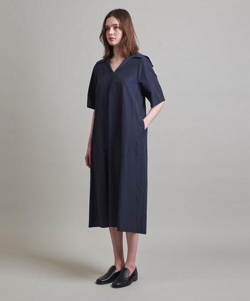 LOEFF（ロエフ）の「＜LOEFF＞C/NY セーラーカラー ワンピース 