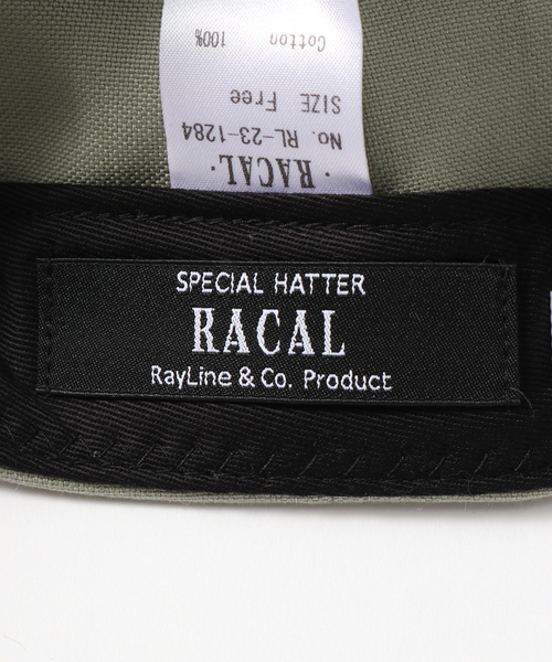 RACAL（ラカル）の「【RACAL / ラカル】 LONGBILL CAP（ハット・メンズ・チャコールグレー/ブラック/カーキ・FREE）」の20枚目の写真