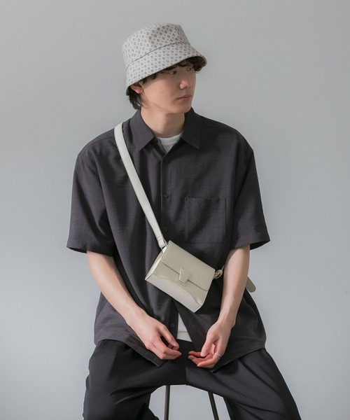 SENSE OF PLACE by URBAN RESEARCH(センスオブプレイスバイアーバンリサーチ)の「『ユニセックス』コモンガラバケットハット(ハット・メンズ・ライトカーキ/ライトベージュ/ブラック・ONE)」の4枚目の写真