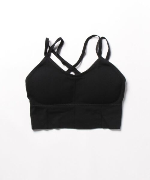 NinaetLina（ニナエリナ）の「カップ入りVネックレースアップキャミソール（キャミソール・レディース・ブラック/グレー/イエロー/モカ/ネイビー/ホワイト/グリーン・FREE）」の13枚目の写真