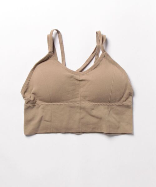 NinaetLina（ニナエリナ）の「カップ入りVネックレースアップキャミソール（キャミソール・レディース・ブラック/グレー/イエロー/モカ/ネイビー/ホワイト/グリーン・FREE）」の15枚目の写真