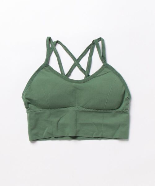 NinaetLina（ニナエリナ）の「カップ入りVネックレースアップキャミソール（キャミソール・レディース・ブラック/グレー/イエロー/モカ/ネイビー/ホワイト/グリーン・FREE）」の16枚目の写真