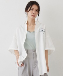 179/WG | フィッシュ刺繍ビッグシャツ(シャツ/ブラウス)
