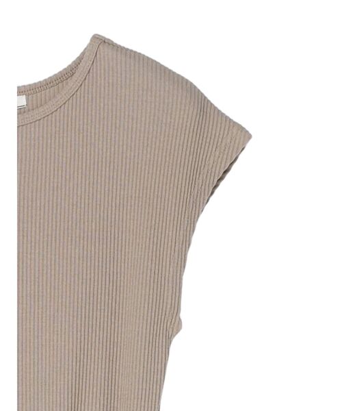 ELENCARE DUE（エレンカーレデュエ）の「・ELENCARE　DUE　リブキリカエワンピ（ワンピース・レディース・グレイッシュベージュ/チャコールグレー/ブラック・FREE）」の20枚目の写真