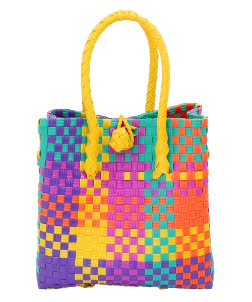 salle de bal(サルデバル)の「パサールバッグ スクエア SS お出掛けバッグ コンパクトサイズ PasarbagsquareSS TCI(トートバッグ・レディース・その他2/その他1・XS)」の12枚目の写真