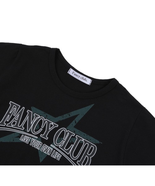 FANCY CLUB 半袖 Tシャツ FANCY CLUB tシャツ 「FANCY CLUB」ANGEL MARK CROP TEE