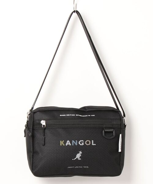 KANGOL（カンゴール）の「【 KANGOL / カンゴール 】 メッシュポケット ショルダーバッグ（ショルダーバッグ・メンズ・ブラック/ブラウン/オフホワイト/ブラック系・FREE）」の10枚目の写真