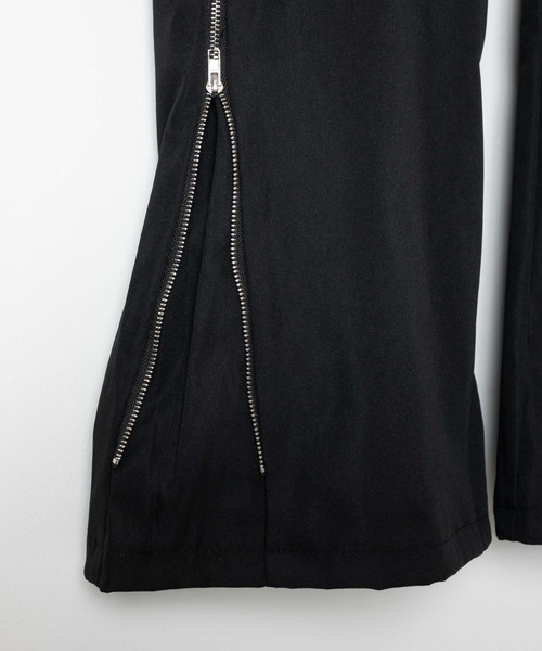 WEGO（ウィゴー）の「WEGO/【一部店限定】サイドレースアップフレアパンツ（カーゴパンツ・レディース・ブラック・FREE）」の3枚目の写真