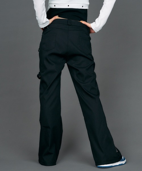 WEGO（ウィゴー）の「WEGO/【一部店限定】サイドレースアップフレアパンツ（カーゴパンツ・レディース・ブラック・FREE）」の11枚目の写真