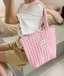SHUSHU（シュシュ）の「ぽこぽこワッフル風トートバッグ（トートバッグ）」