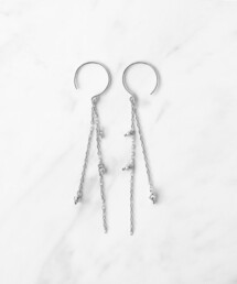 SEEDS PIERCED EARRINGS K10ホワイトゴールドピアス