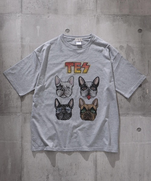 The Endless Summer（エンドレスサマー）の「【WEB / FLAG SHOP限定】TES BUHI BAND BIG T-SHIRT / Tシャツ（Tシャツ/カットソー・メンズ・ホワイト/グレー/サンドベージュ/ラベンダー・SMALL/LARGE/X-LARGE/MEDIUM）」の8枚目の写真