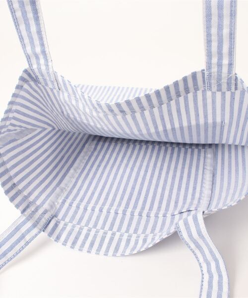 ACCOMMODE（アコモデ）の「【365Curious 】おさるのジョージ　ストライプトートバッグ（トートバッグ・レディース・ブラック/ブルー/レッド・FREE）」の16枚目の写真